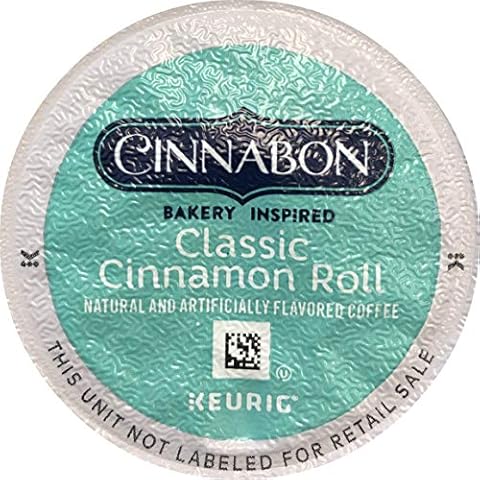 Cinnabon K-Cup Portion Pack for Keurig Brewers, Classic Cinnamon Roll, 24 Count Cover