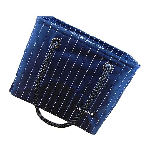 CALLARON Bolsillo de baño de cesta de baño organizador de baño bolsa de ducha cesta de aseo Navy