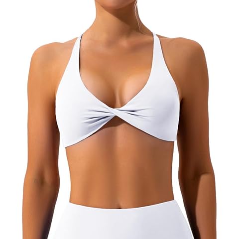 Litthing Backless V Neck Sports Bra Cover