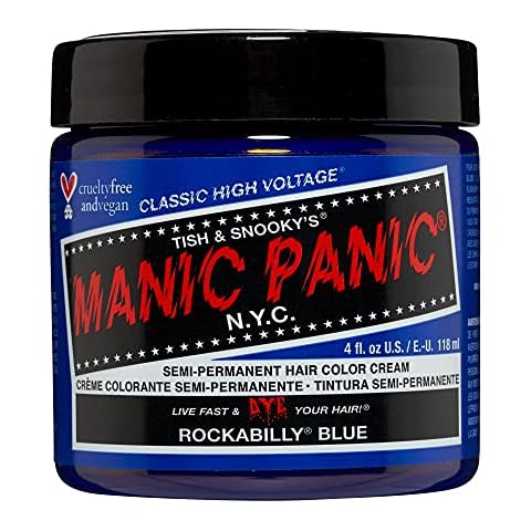 Manic Panic Classic Semi-Permanent Hair Dye - Rockabilly Blue Cover