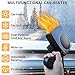 Car Heater,12V 200W Portable Windshield Defroster Demister with Heating/Cooling Fan and Plug in Cigarette Lighter Fast Heating Defrost Defogger with Ergonomic Handheld Design for All Kinds of Cars
