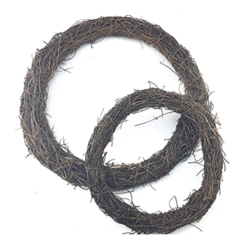 Couronne de vigne pour porte d'entrée artisanale en bois pour loisirs créatifs