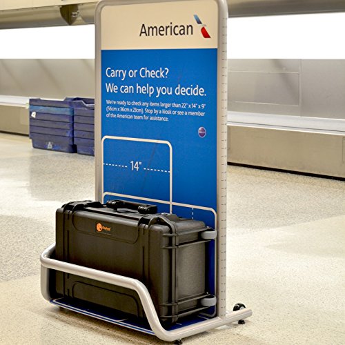 Elephant El2007Wp Case With Padded Dividers Waterproof Ip67 Carry-On Hard Waterproof Case With Wheels And Telescopic Handle #TOP5