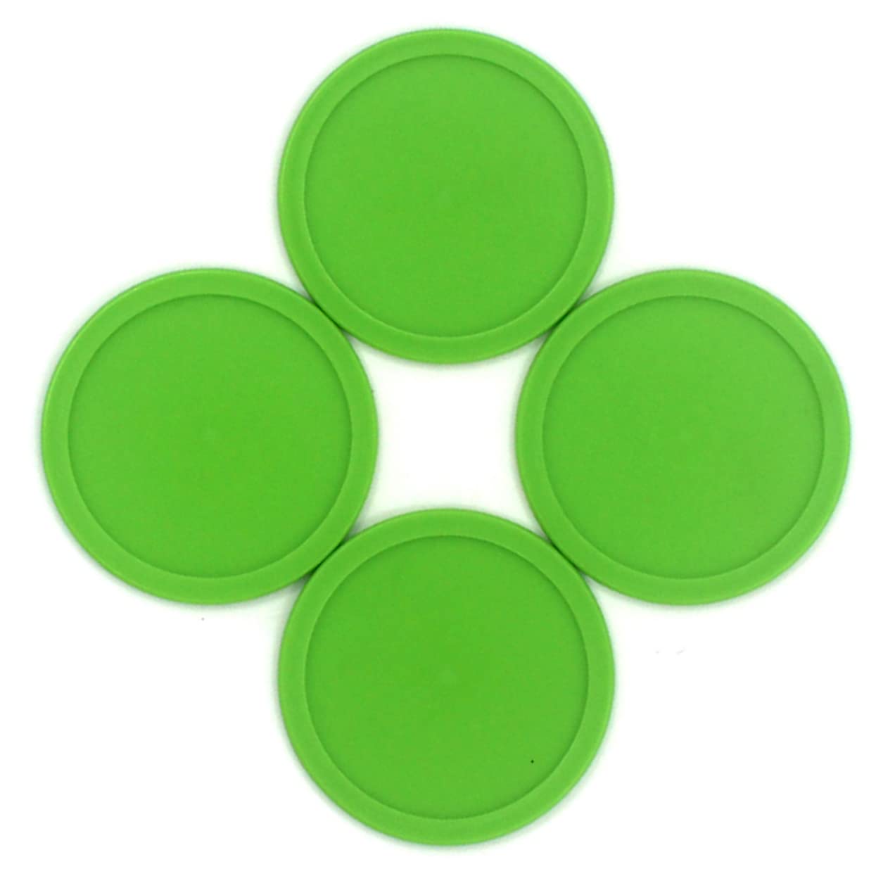 Abaodam 20pcs Air Hockey Paddles and Green Air Hockey for Outdoor Fun Ergonomic Design for Enhanced Game Experience Replacement Accessories