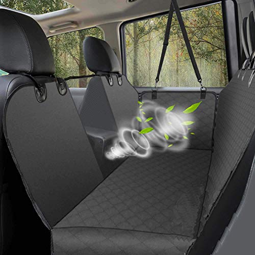 KOZI-PET-Water-Proof-Technology-Tafta-Black-Fabric-Car-Seat-Cover-for-DogCat-for-Hatchback-Cars-Black