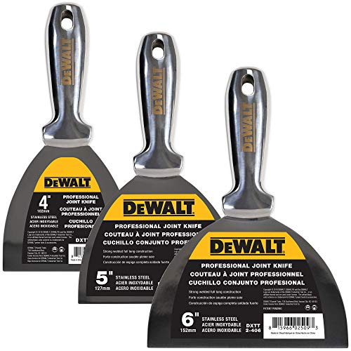 DEWALT Stainless Steel Joint Knife 3-Pack