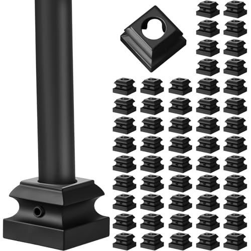 Dunzy 64 Pcs Iron Baluster Shoes