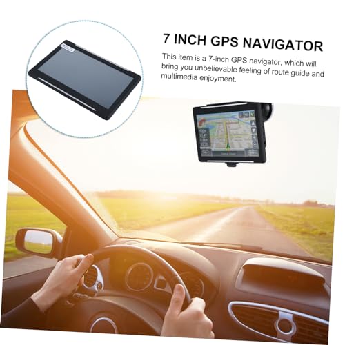 Generic 1Pc 7 Navegador Gps Para Carro Acessório Montado Em Veículo Blackl Caminhão Navegador Navega