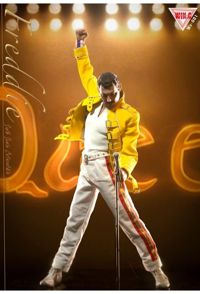 1/6 QUEEN フレディ ヘッド＆コスチューム セット 限定品 Amazon.co.jp: 1/6 フィギュア QUEEN フレディ ヘッド2種
