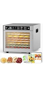 Amazon.co.jp: BreeRainz フードドライヤー 8段 食品乾燥機 業務用 Amazon.co.jp: BreeRainz フードドライヤー 8段 食品乾燥機 業務用