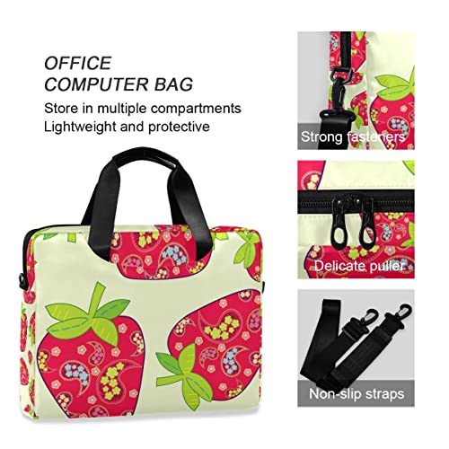 Sacoche ordinateur portable 16" cachemire traditionnel chic - 5