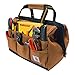 Carhartt Onsite Tool Bag, Durable Water-Resistant, Tool Storage Bag, Heavywight, 14-Inch, Carhartt Brown