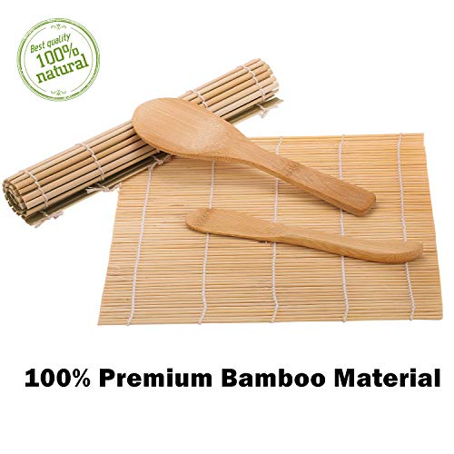 image for FUNGYAND Sushi Making Kit, All in One Sushi Bazooka Maker with Bamboo 