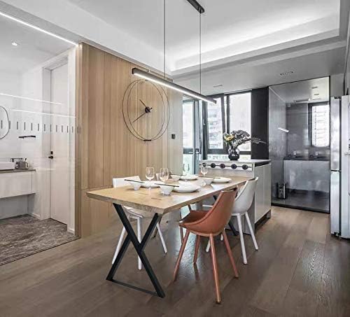 Miniatura 9 de Patas de escritorio con forma triangular de 28 pulgadas, patas de mesa de hierro, patas de mesa de comedor, patas de comedor industrial, patas de