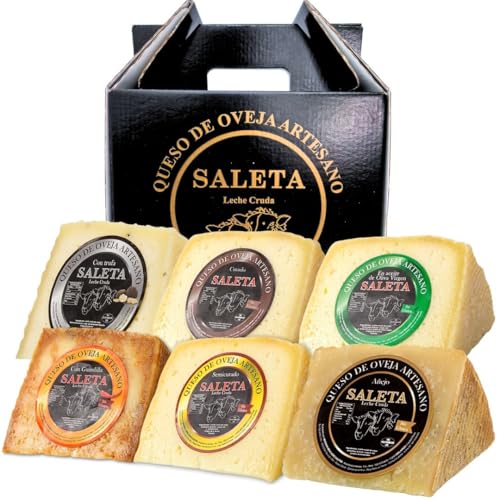 Amaisso® Cesta Quesos Gourmet Regalo | Queso Oveja de...