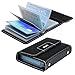 XIDAILINENG-TIYI Business Credit Card Holders Soft Leather Security Card Pack Each Has 26 Card Slots for Organizers Wallet for Men Women