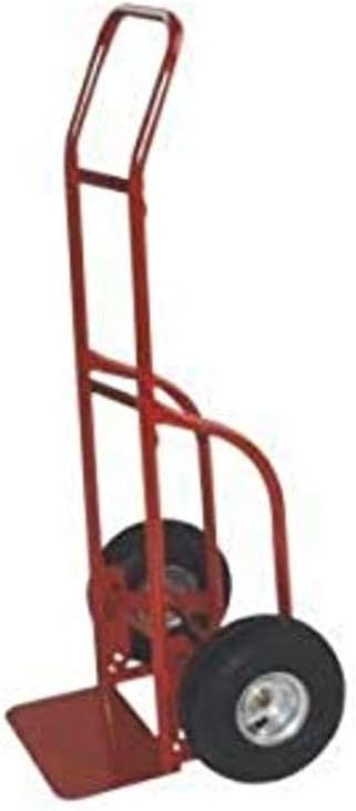 Milwaukee Hand Trucks 47112 Flow Back Handle Truck with 10-Inch Solid Puncture Proof Tires
