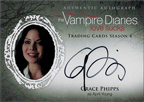 Vampire Diaries Season 4 Autograph Card GP Grace Phipps as April