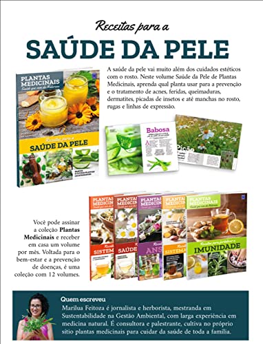 Plantas Medicinais Volume 6: Receitas para a SAÚDE DA PELE