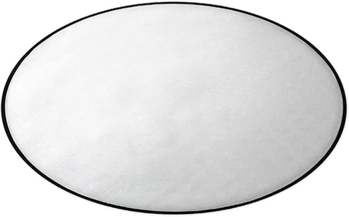 TopHomer Round Fire Pit Mat Under Grill Mat Deck Patio Protect Mat,Fireproof Mat Fire Pit Pad for Grass Outdoor Wood Burning Fire Pit and BBQ Smoker,Portable Reusable and Waterproof(30inch/76cm)