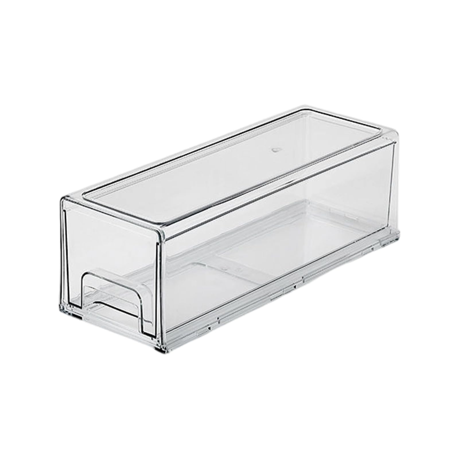 Tsophreniq Sturdy Multiple Tiers Drawer Organizers Box with See Through Front Panel for Efficient Home and Workplaces Storage Makeup Storage Box