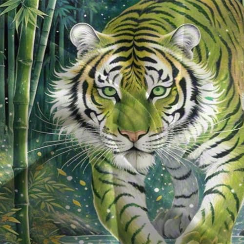Housse de couette tigre en microfibre douce anti-plis dotée d'une fermeture éclair cachée