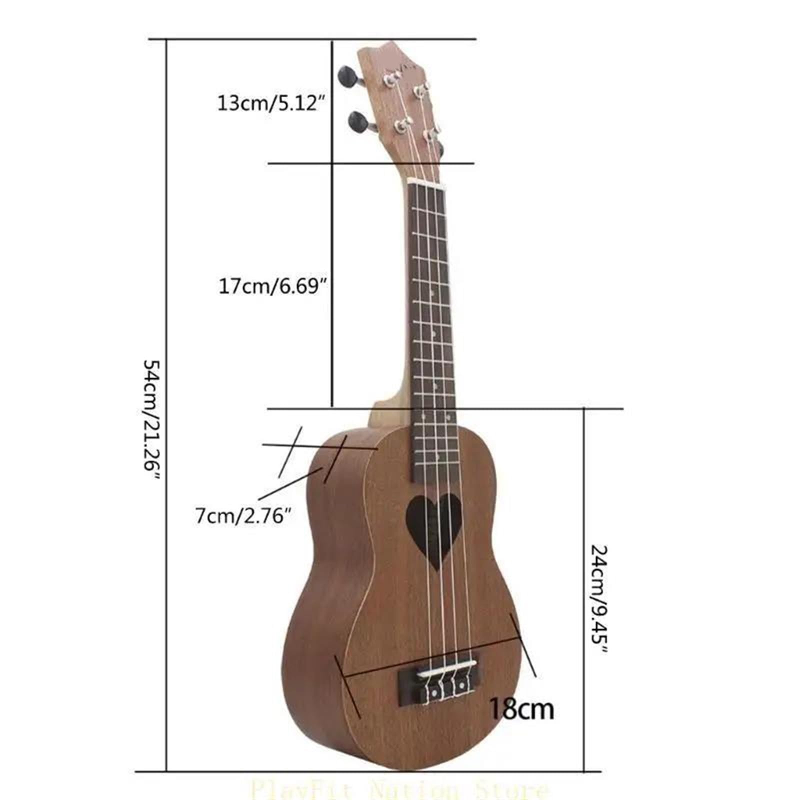 Początkujący Ukulele Gitara Hawajska W Stylu Koncertowym Drewniana Ukulele Odpowiednia Dla Początkujących