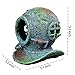 SLOCME Aquarium Sunken Submarine Helmet Decorations - Realistic Vintage Noah's Ark Shipwreck Fish Tank Decorations, Durable Resin Fish Tank Ship Accessories