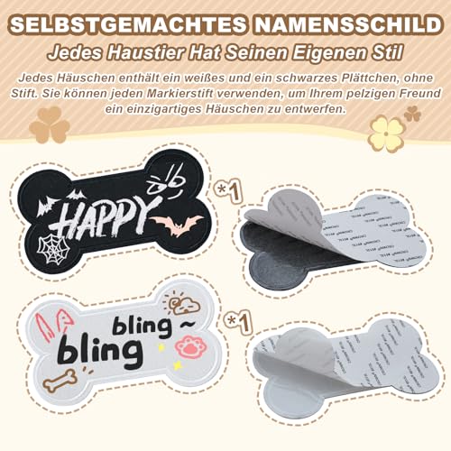 Jiupety Hundehöhle Hundehütte Indoor mit Rahmen, Waschbare, Zusammenklappbare Hundezelt, Hundehaus für Drinnen, Belüftbares Hundebett mit Dach für 4-9 kg, M Größe 43x43x43 cm, Beige