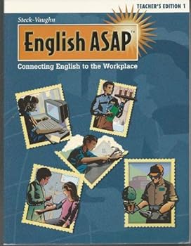 Paperback Steck-Vaughn English ASAP: Teacher's Edition (Level 1) 1999 Book