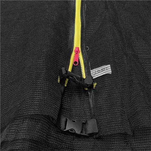 Filet de sécurité de remplacement pour trampoline 3m rose zippé - 2