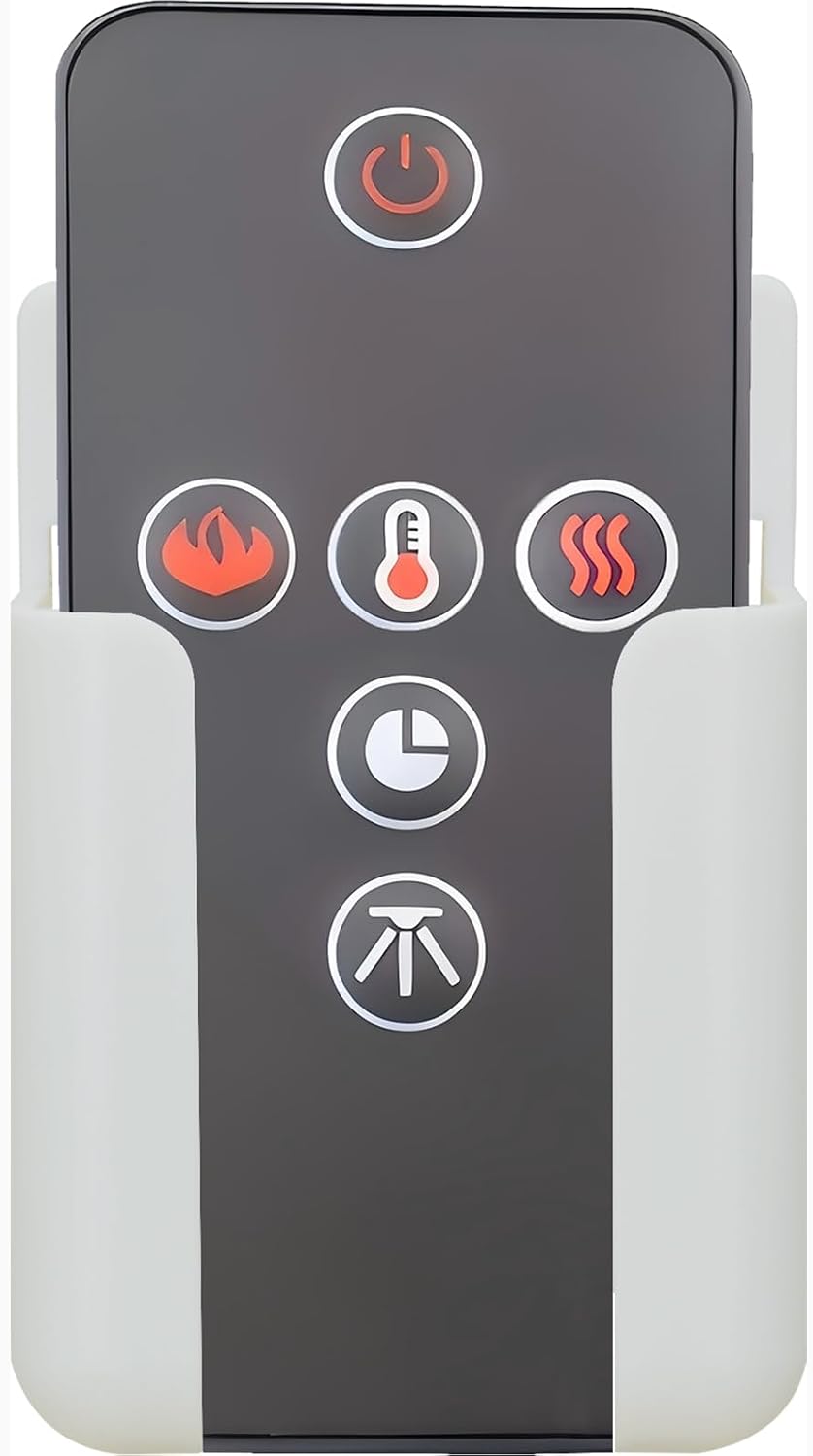 Replacement Remote Control for Napoleon Electric Fireplace G660-0005-SER NEFB27H-3A NEFB29H-3A NEFB24HG-3A NEFB27HG-3A NEFB29HG-3A NEFB24H NEFB27H NEFB29H NEFB33H NEFB40H,with Wall Mounting Bracket