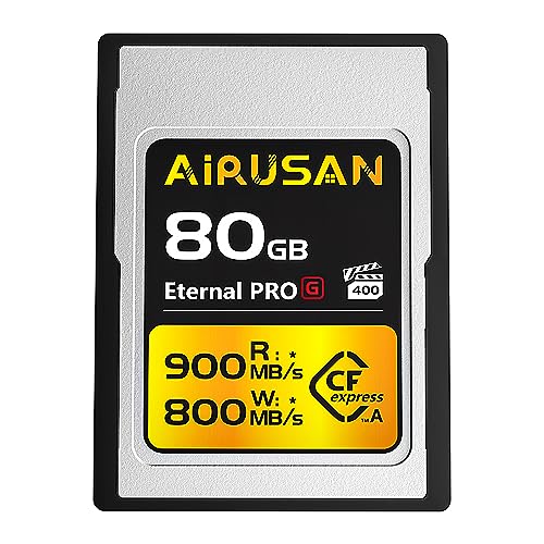 CFexpress Carte mémoire type A 512 Go, CFexpress Type A jusqu'à 800 Mo/s en lecture et 700 Mo/s en écriture compatible avec les appareils photo Sony Alpha Sony FX pour enregistrement vidéo/photo 4K