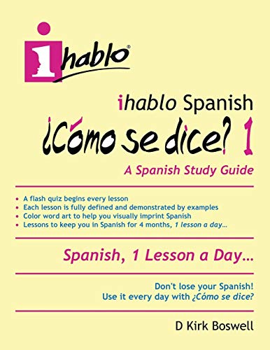 Ihablo Spanish ¿Cómo Se Dice? 1