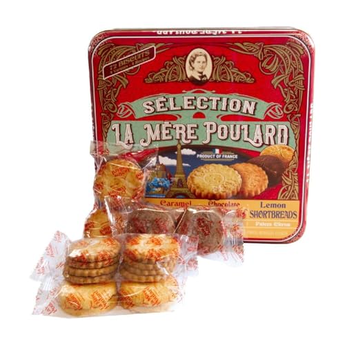 Poulard French Butter Cookies, Assorted Flavors