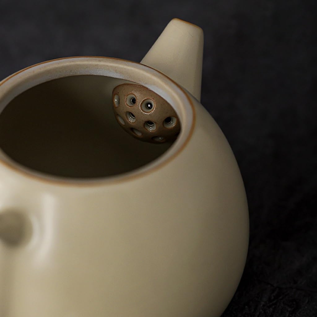 Teiera, Set da tè da Viaggio, teiera Teiera Teiera in Ceramica Piccola teiera per Uso Domestico Set da tè Kung Fu Teiera Singola Teiera Teiera