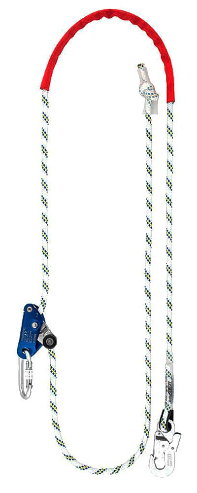 Cable de seguridad Protección 4 AF 104 cuerda de seguridad absturz