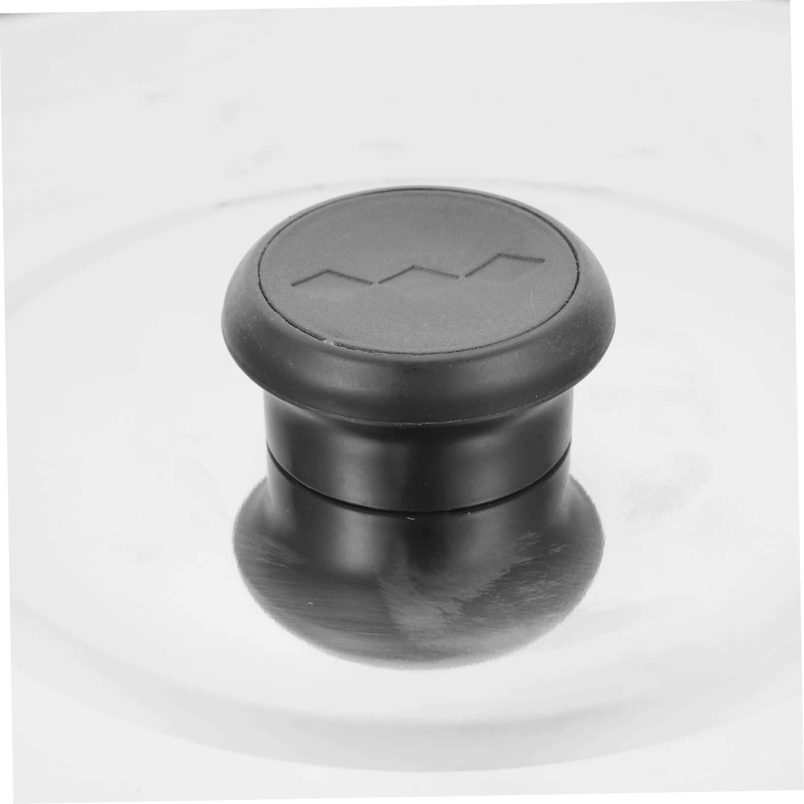 Cabilock Pannendeksel, roestvrij staal, kookdeksel, reservedeksel met knop, 34 cm, kookpandeksel, universeel deksel, wokafdekking voor keuken, potten, pannen, braadpan, kookgerei, willekeurige stijl