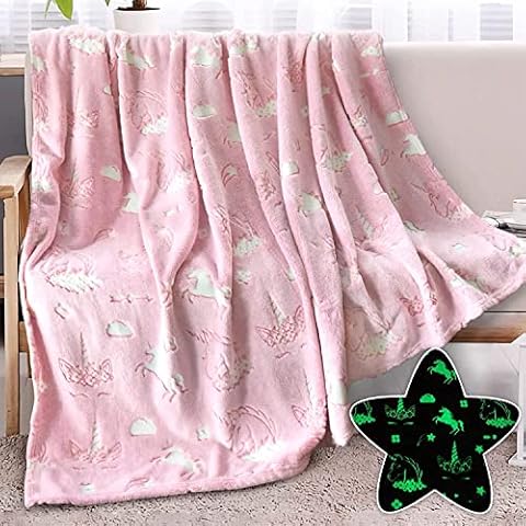 Cuddly Blanket Luminous Blanket Glow In The Dark Cover