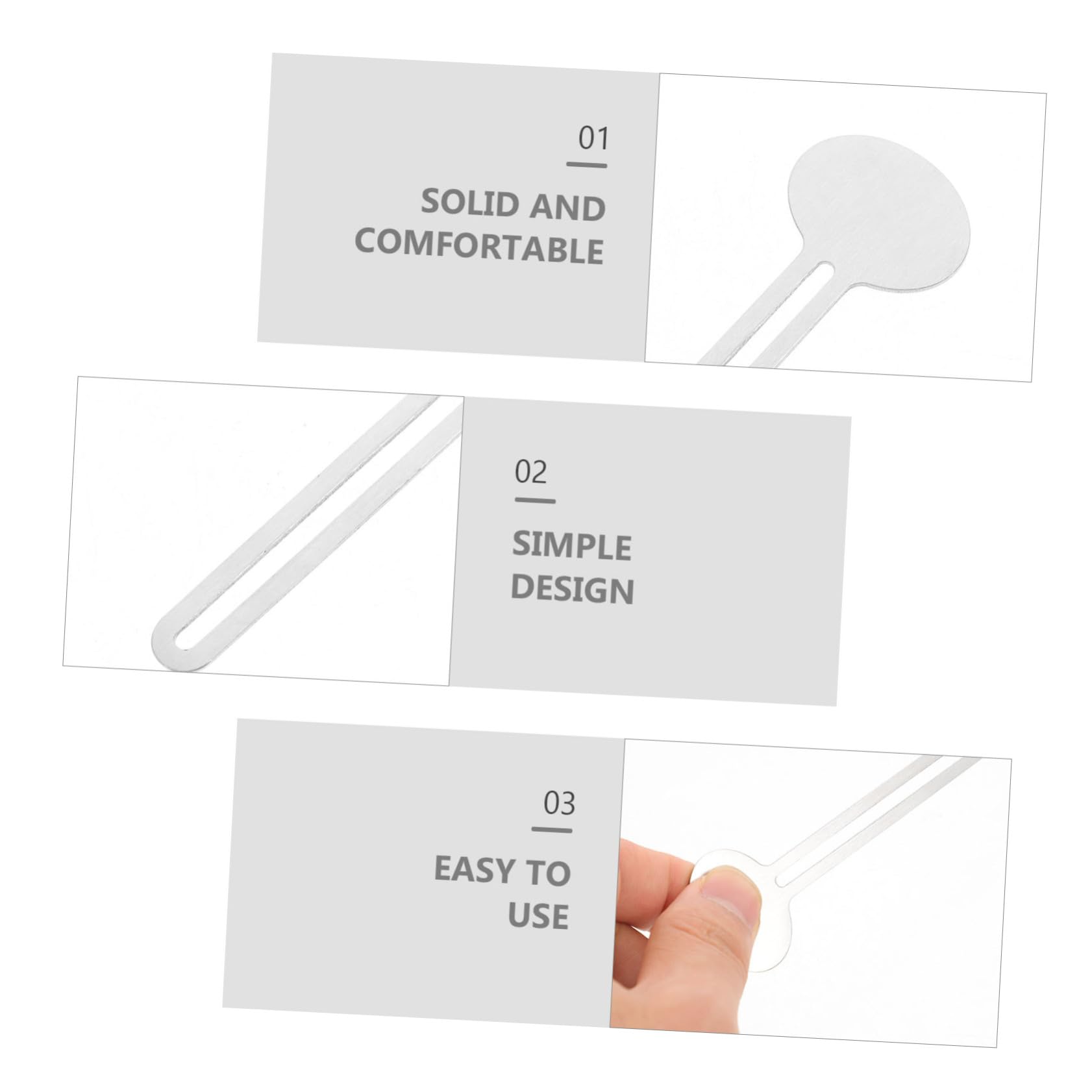 VILLFUL Bathroom Toothpaste Squeezers 6pcs Tube Roller Squeezer Metal Key for Dispenser