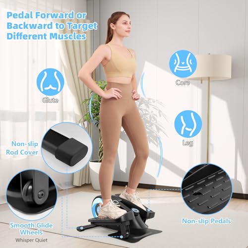 ANCHEER Sitting and Standing Elliptical Exercise Machine for Home Fitness with LCD Display
| ANCHEER Portable Elliptical Leg Exerciser with 8 Resistance Levels for Desk Workouts
| ANCHEER Fully Assembled Standing and Seated Elliptical Trainer with L