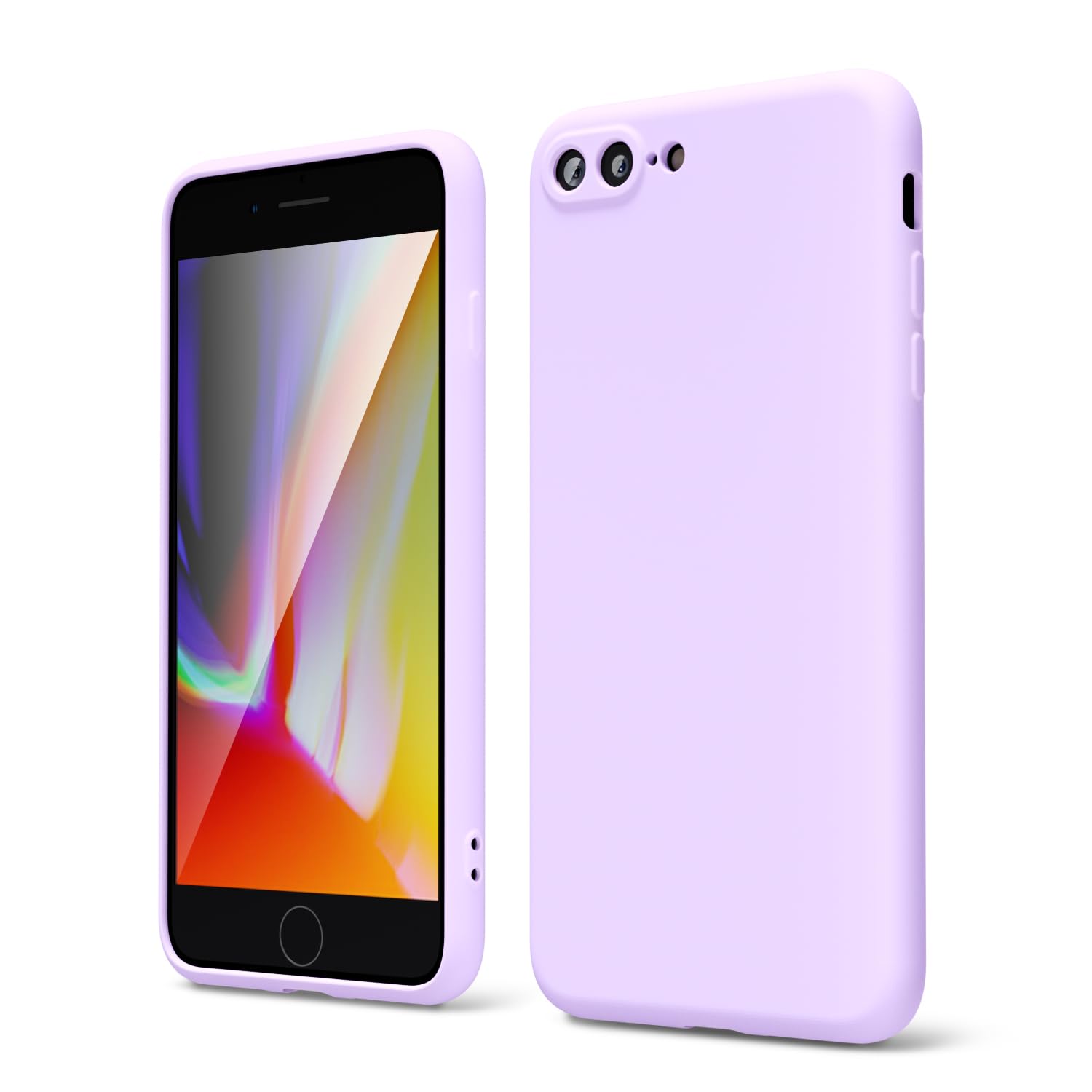 oakxco for iPhone 16 Pro Max Case Liquid Silicone, Soft Rubber Gel Elegant Aesthetic Basic Simple Cover, Cute Thin Slim TPU Matte Solid Color Plain Smooth Case for Women Girl, Light Pink — view 1276