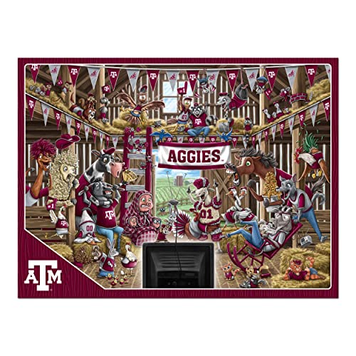 Image of YouTheFan NCAA Barnyard Fans 500pc Puzzle