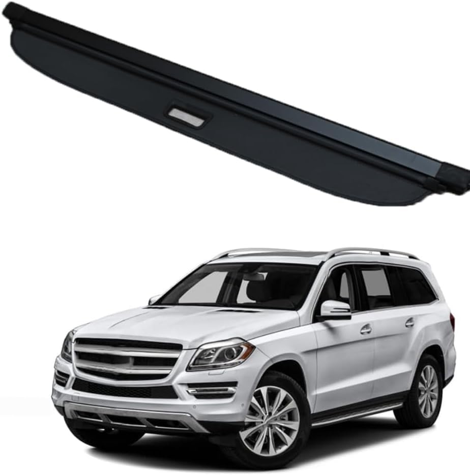 Cubreobjetos retráctil para Mercedes GL 2013-2020 que oculta el equipaje del maletero trasero