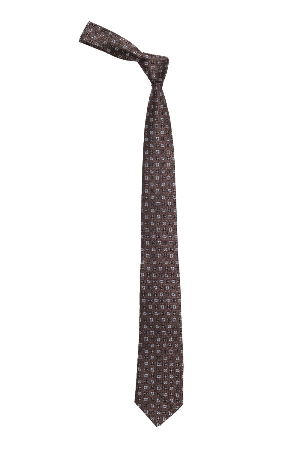 van heusen Men Brown Embroidered Casual Tie-picture-11