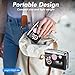 Mersoco Portable Cassette Tape Player, USB Cassette to MP3 Converter, Audio Music Cassette Digital Converter with Earphones, No PC Required