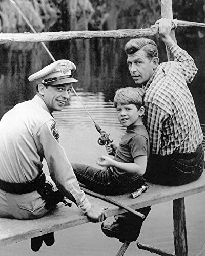 ANDY GRIFFITH, RON HOWARD and DON KNOTTS FISHING