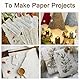 QUARKZMAN Papierherstellung Bildschirm Holz Papierherstellung 9,8 x 7,5 Zoll Papierherstellungsrahmen-Set für DIY Papierhandwerk Herstellung von Karten, Lesezeichen, Etiketten, 2 Packungen