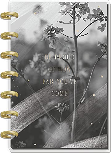 The Happy Planner Daily 12 Month Planner – January 2022 – December 2022 – Daily, Weekly & Monthly Disc-Bound Pages – Wellness Layout – Listen to Your Heart Theme – Mini Planner 8.62” x 5”