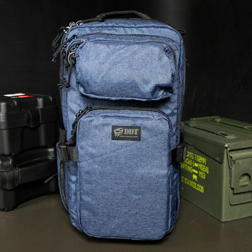 DDT Death Dealer Tactical Drifter Urban EDC Day Backpack, Color Lagoon2
